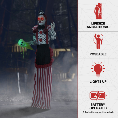 Haunted Hill Farm HHCLOWN-18FLS - 2